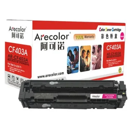 Description Features Reviews Arecolor AR-CF403A (201A) Magenta Toner Cartridg