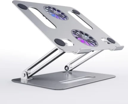 Adjustable Laptop Stand With Cooling Fan